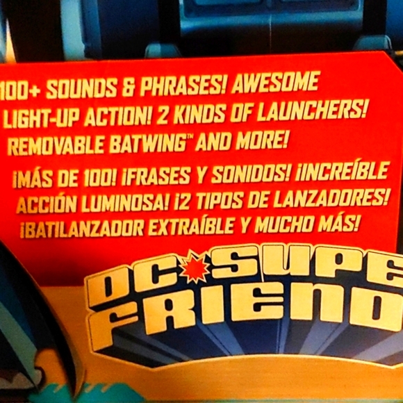 NEW BATMAN ROBOT+CAR GIANT TRANSFORMES +100 SOUNDS LIGHTS NEW IN BOX - Picture 11 of 11